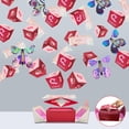 thumbnail image 2 of RKSTN Jump Bo Creative Surprise Bouncing Red Envelope Bouncing Money Box Gift Love Double Open Plus Butterfly D 20 Jumping Boxes + Gift Box + Gift Bag Home Decor, 2 of 5