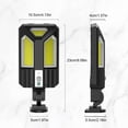 thumbnail image 3 of Feltree Solar Motion Sensor Security Lights with 10m Detection Range, Remote Control & 3 Intelligent Modes, IP65 Waterproof for Garden Yard Wall Fence, 3 of 8