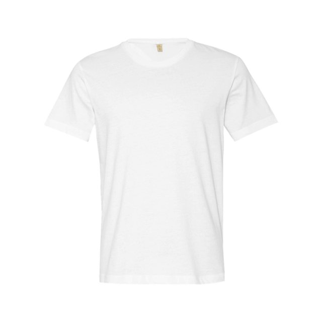 Alternative Cotton Jersey Go-To Tee, L, White
