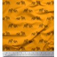 thumbnail image 1 of Soimoi Poly Georgette Fabric Bull Dog Print Fabric by The Yard 42 Inch Wide, 1 of 3