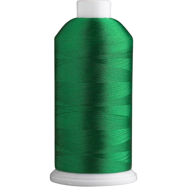 SuperB Polyester Embroidery Thread 40wt 5000m. Green Grass 990