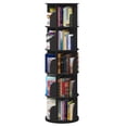 thumbnail image 1 of TOYTEXX 5-Tier 360° Rotating Stackable Bookshelf Organizer for Adults&Childern – Home & Office Use- Black, 1 of 5