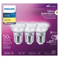 thumbnail image 3 of PHILIPS 4.4W 50W PAR16 Medium Base Soft White Ultra High Definition Dimmable LED Light Bulbs - 3 Pack, 3 of 6