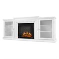 thumbnail image 2 of Real Flame Canada Frederick Traditional Solid Wood Electric Fireplace in White, 2 of 17