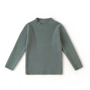 WEAIXIMIUNG Black Sweater for Girls 14-16 Children's Sweater Fall Boys Knit Base Fall Girls