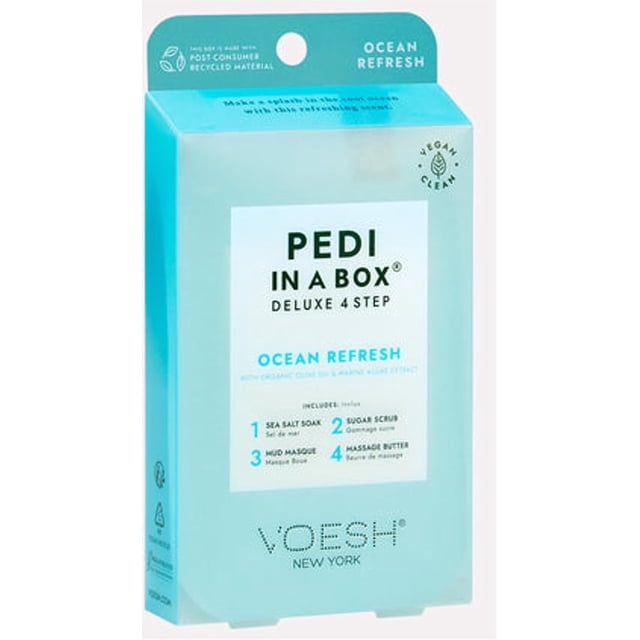 Voesh Pedi en Boîte Service de Luxe en 4 Étapes - Rafraîchissement Océanique