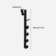 thumbnail image 2 of LQXZWJY Over The Door Hooks, Door Hanger Hooks for Hanging, Over The Door Towel Racks for Bathroom with 5 Coat Hooks, Over The Door Hanger, Coat Rack Hat Rack Over The Door Organizer, 2 of 6