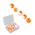 thumbnail image 3 of Hair Braid Rings, Multipurpose Hair Beads Flexible  For Hair Braids For Jewelry Bracelets Making Orange,Red,Green,Rose Red,Color Mixed, 3 of 8