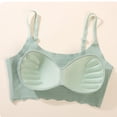 thumbnail image 3 of Yuyuzo 2 Pack Wireless Bras for Women Adjustable Spaghetti Strap Smoothing Seamless Everyday Bras, 3 of 6