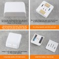 thumbnail image 4 of Under Cabinet Lights 7LED Closet Sticky Wardrobe Smart Lamps Sensor Bright Battery Operated Furniture Plastic Lighting 5 Pieces, 4 of 7