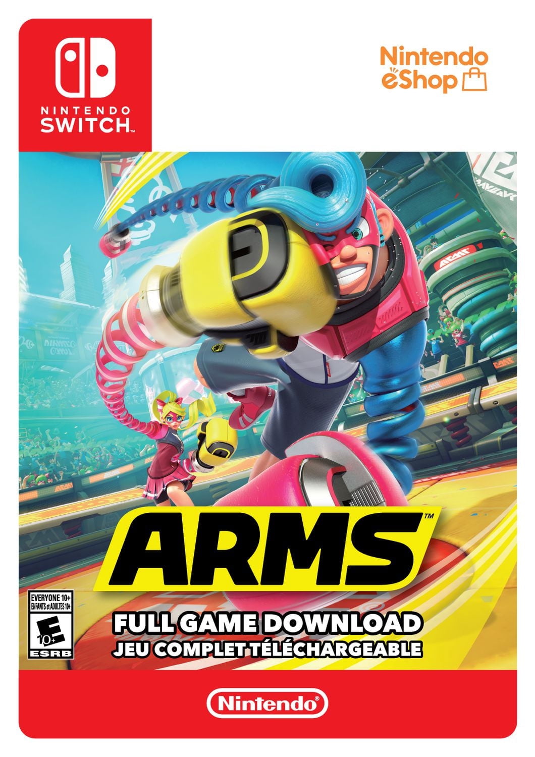 ARMS Nintendo Switch ソフト ARMS - Nintendo Switch [Digital Code] - Walmart.ca