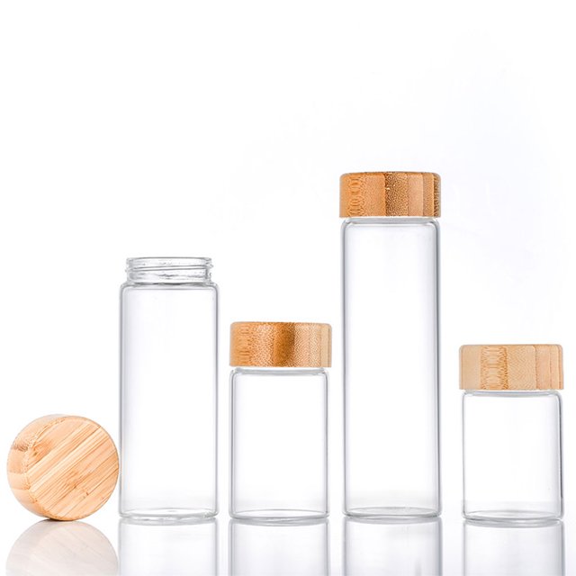 mmirethe Glass Spice Jars Various Size To Choose For Sealing And Moisture-proof Storage Spice Organizer 47*60 60ml 1Set