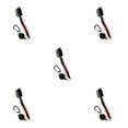 thumbnail image 2 of Ruiboury Golf Club Brush Portable Handheld Replacement Double-sided Ball Shoe Brushes Pink Lidless 5Set, 2 of 6