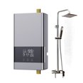thumbnail image 3 of Instant Water Heater Bathroom Kitchen Wall Mounted Electric Water Heater LCD Temperature Display With Remote Control, 3 of 7