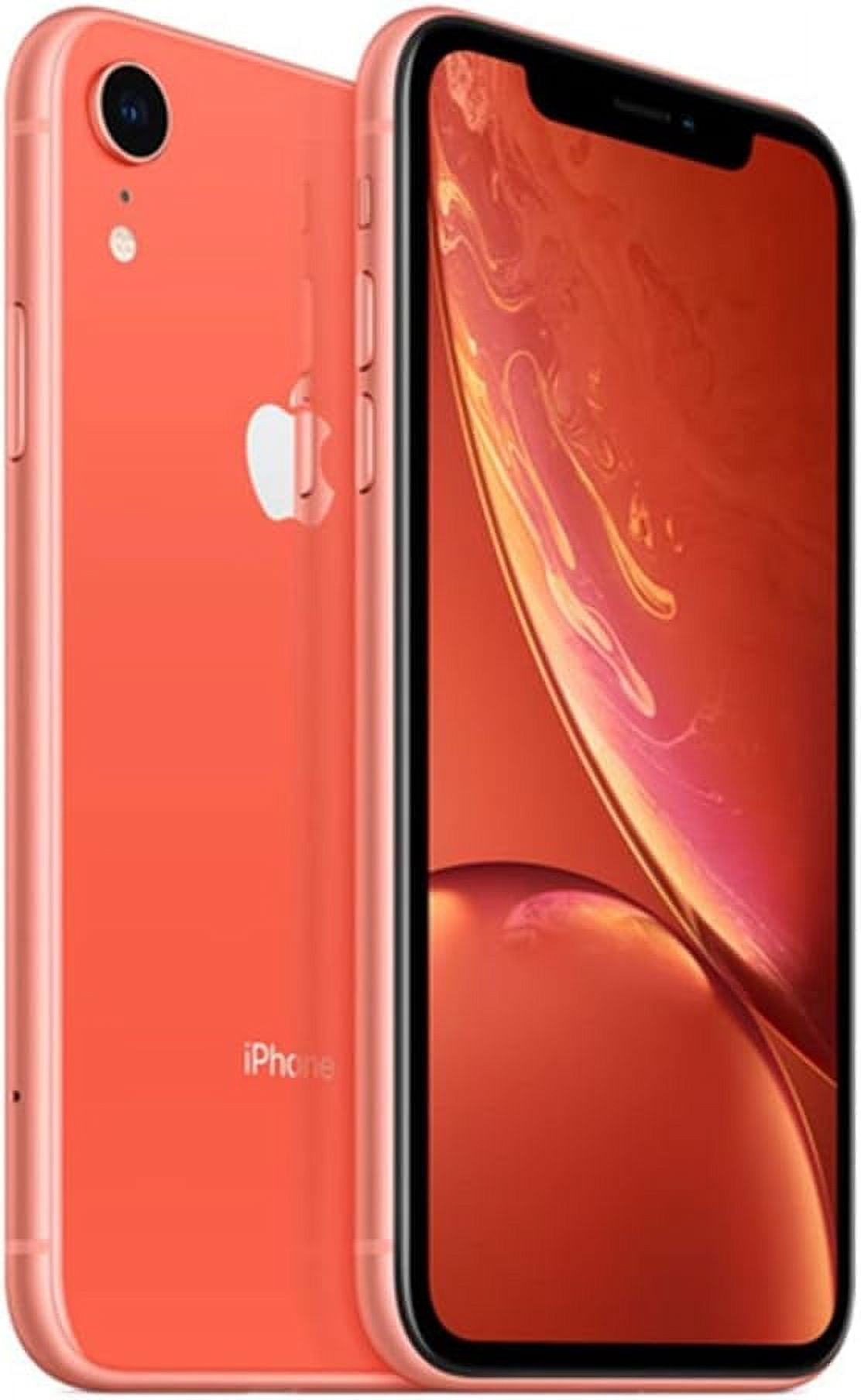 Apple iPhone XR 64GB Unlocked Smartphone (Coral) Certified Refurbished Excellent Condition