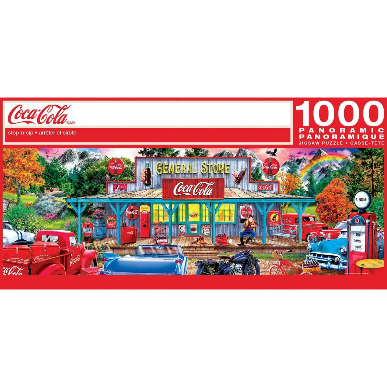 Masterpieces Puzzle Company Coca-Cola - 1000 Piece Panoramic Puzzle