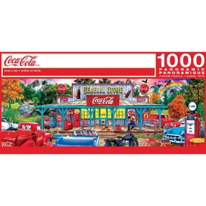 Masterpieces Société de Puzzle Coca-Cola - 1000 Puzzle panoramique en pièces
