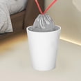 thumbnail image 4 of Extra Thick Plastic Drawstring Trash Bags | Leakproof Breakpoint Design | Multipurpose for Kitchen Bathroom Office | Heavy Duty 17.5lb Capacity | 50x15cm | White Gray Blue | 1 Pack, 4 of 6