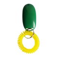 thumbnail image 1 of Agiferg Portable Dog Button Clicker Sound Trainer Pet Training Tool Wrist Band Accessory, 1 of 1