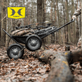 thumbnail image 4 of Hawk Chariot Pliant Crawler, Chariot de Chasse et de Pêche avec Capacité de 500 Lb, Gris Foncé, 4 of 12