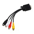 thumbnail image 2 of VGA SVGA to S Video  AV TV Converter Cable for PC and Laptop, 2 of 8