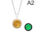 thumbnail image 2 of Collier Pendentif Femme Lune Lumineuse Collier de Charme Décoratif Collier de Bijoux, 2 of 10