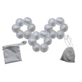 thumbnail image 1 of Savvy Mama! Lot de 18 Coussinets d'Allaitement Biologiques plus Sac à Linge/sac de Transport en Maille. Lavable. Réutilisable., 1 of 1