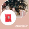 thumbnail image 4 of Ruiboury Boîte Cadeau Colorée Râpée Froissée Lafite Remplissage de Papier Raphia Confettis Emballage Matériel Maison Rouge, 4 of 9