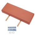thumbnail image 4 of Milaget Rallonge de Longueur de Table de Massage Housse en PU Fixation Pratique Rallonge Coussin Rouge Brun, 4 of 9
