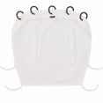 thumbnail image 2 of Universal Sun & Weather Cover for Strollers & Car Seats – Cream Windproof Rain Shield with Breathable Mesh Panels, 2 of 6