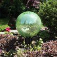 thumbnail image 3 of Achla Designs 12 Inch Gazing Glass Globe Garden Ornament, Light Green, 3 of 5