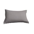 thumbnail image 2 of Birdeem Premium Solid Color Pillowcase, Soft Washed Cotton Material, King Size Cover for Full Bed Coverage, Luxury Design Enhances Bedroom Decor, Easy to Clean for Fresh Comfort, 2 of 9