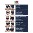 thumbnail image 5 of Women's Plus Fit for Me® Breathable Micro-Mesh Hi-Cut Panty, Assorted 4 Pack, 5 of 5