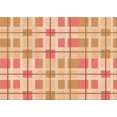 thumbnail image 1 of Ahgly Company Tapis Rectangulaire Orange Lavable en Machine, 2 Pieds x 4 Pieds, 1 of 7