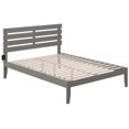 thumbnail image 1 of Pemberly Row Farmhouse Solid Wood Queen Bed in Gray Finish, 1 of 3