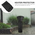 thumbnail image 3 of WRITWAA Wear Resistant Black Patio Heater Cover with Adjustable Drawstring for Outdoor Use, 3 of 8