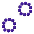 thumbnail image 1 of QualitChoice Lot de 10 Balles d'Eau Réutilisables Jeu de Plage pour Piscine Jouets de Bataille Absorbants Interactifs Rebondissants Jouet Parent-Enfant Violet 2 Ensembles, 1 of 6