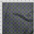 thumbnail image 4 of oneOone Velvet Medium Purple Fabric Asian Tile Star Sewing Craft Projects Fabric Prints By Yard 58 Inch Wide, 4 of 4