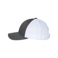 thumbnail image 3 of Richardson Low Pro Trucker Cap, M-L, Charcoal-White, 3 of 3
