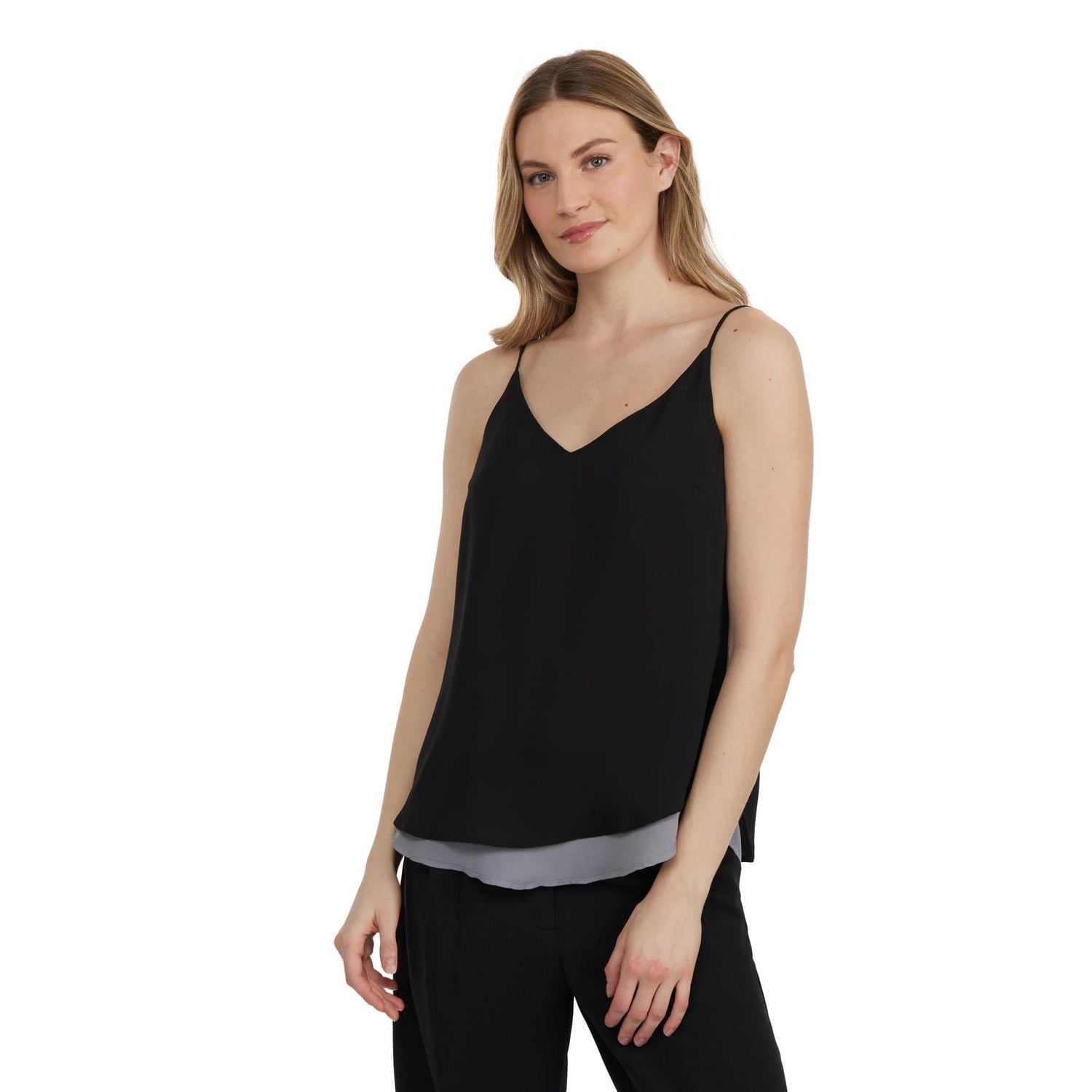 Mexx Women’s Two-Toned Reversible V-Neck Tank Top
