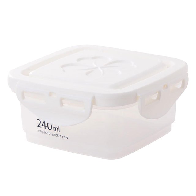 Rbaofujie Outdoor Storage Box Single Transparent Plastic Storage Tank Vacuum Moistureproof Fresh-Keeping Storage Storage Sealed Tank,Kitchen Sealed Jar with Lid Fresh-Keeping Box Coffee Storage