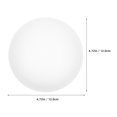 thumbnail image 4 of Frosted Glass Lamp Shade Replacement For Pendants Light Fixtures Round Glass Globe Covers For Table Lamps Small Sphere Lights Bulb Shade, 4 of 8