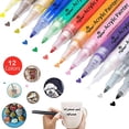 thumbnail image 1 of LSLJS Marqueurs Acryliques Marqueur Permanent Multicolore 0,7 mm 3 ml, Accessoires pour la Maison, 1 of 9