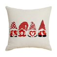 thumbnail image 4 of Valentines Day Truck Gnome Love Hugging Square Sofa Cushion Cover, 4 of 9