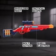 thumbnail image 4 of XSHOT Excel Ejector Shell (8 Air Pocket & 90ft Range) Outdoor Blaster with Scope by ZURU Ages 8+, 4 of 7