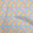 thumbnail image 1 of oneOone Georgette Viscose Yellow Fabric Tribal Craft Projects Decor Fabric Printed By The Yard 42 Inch Wide, 1 of 4