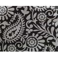 thumbnail image 5 of oneOone Georgette Viscose Black Fabric Block Fabric For Sewing Printed Craft Fabric By The Yard 42 Inch Wide, 5 of 5