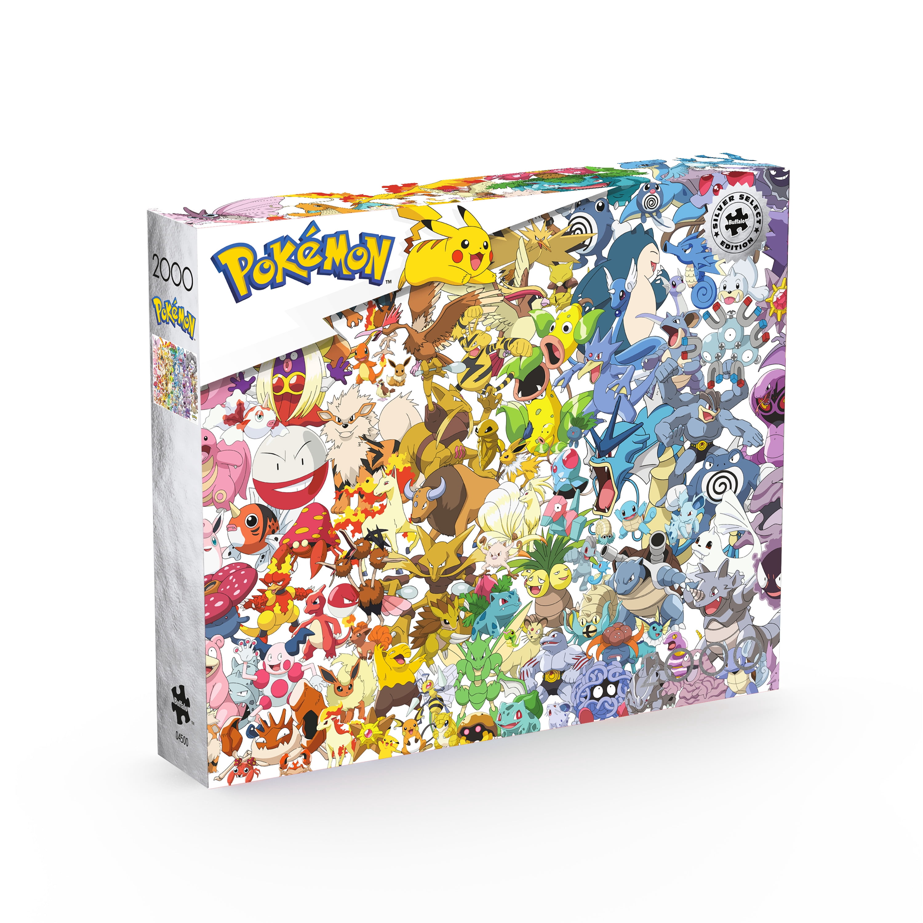 Buffalo Games Kanto Pokemon 151 2000-Piece Interlocking Jigsaw Puzzle for Adults Ages 14-99 Years