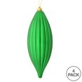 thumbnail image 2 of Vickerman M183204M 8 in. Green Matte Line Finial Ornament  4 per Bag, 2 of 3