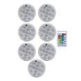 thumbnail image 1 of 13 LED RGB Submersible Light With Magnet And Suction Cup Swimming Pool Light Underwater Tea Night Light For Pond ,Easy to Install, 1 of 7